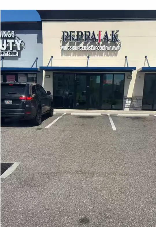 Peppajak Brandon in Brandon showing wings, fries, video by edc.say on TikTok