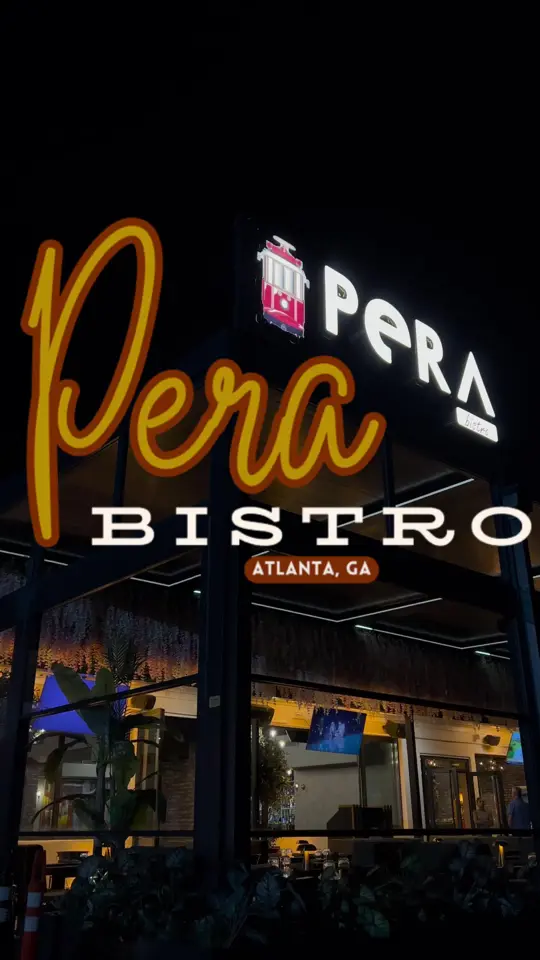 Pera Bistro in Atlanta showing review, visit, spicy marg, heart cocktail, greek octopus, shrimp diavolo, video by atlhotspots1 on TikTok
