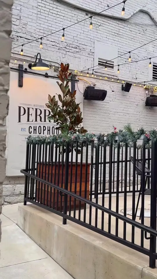Perry St. Chophouse in Lawrenceville showing cocktail, friendsgiving, video by mscurlygirl25 on TikTok