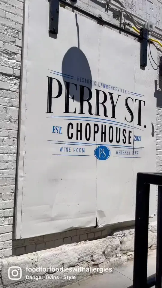 Perry St. Chophouse in Lawrenceville showing review, visit, video by jannjackson6 on TikTok