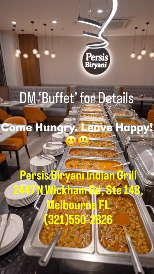 Persis Indian Grill in Melbourne showing restaurant, buffet, indian food, biryani, tandoori, naan, video by Persis Indian Grill Melbourne on Facebook