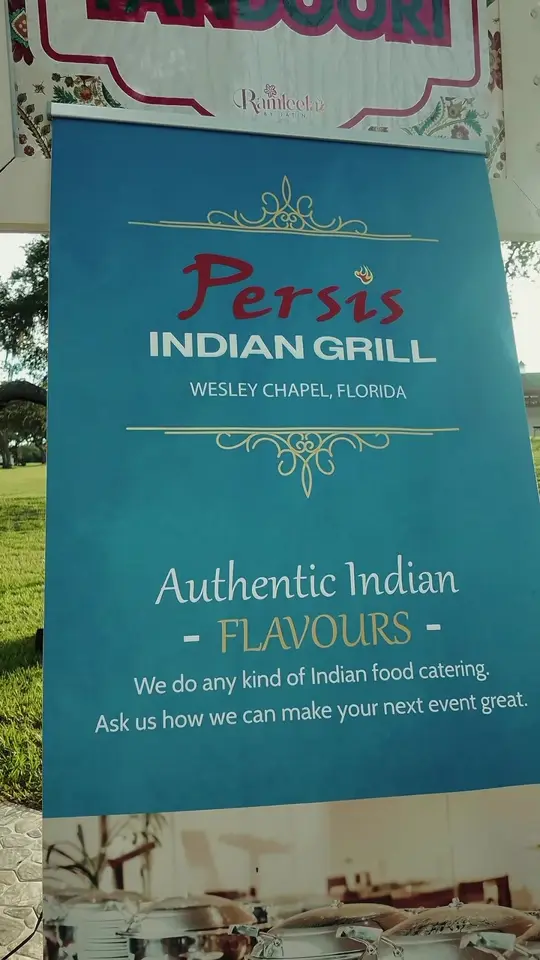 Persis Indian Grill in Wesley Chapel showing indian food, catering, wedding, video by hp_1223 on TikTok