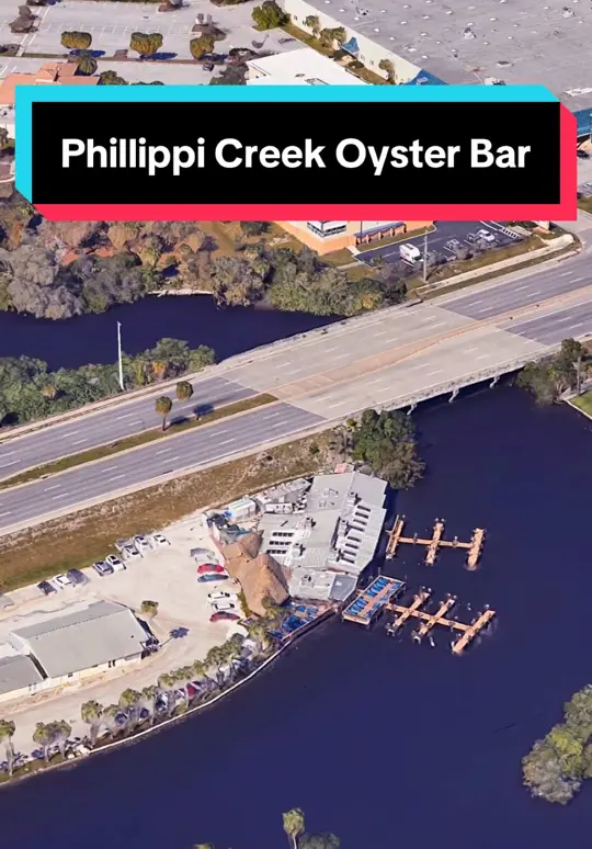 Phillippi Creek Oyster Bar in Sarasota showing oysters, seafood, video by explorewithmedaily on TikTok
