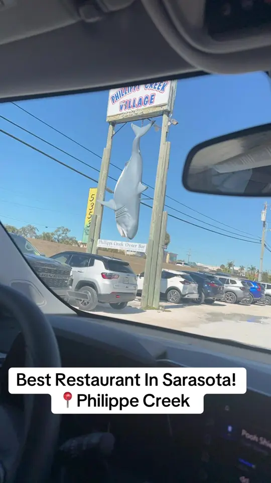 Phillippi Creek Oyster Bar in Sarasota showing review, food, video by tealadi on TikTok