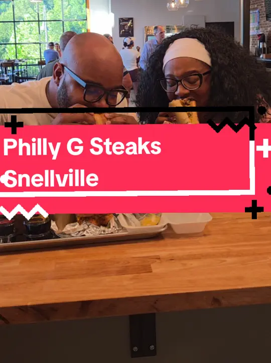 Philly G Steaks - Snellville in Snellville showing review, cheesesteak, video by antlantaeats on TikTok