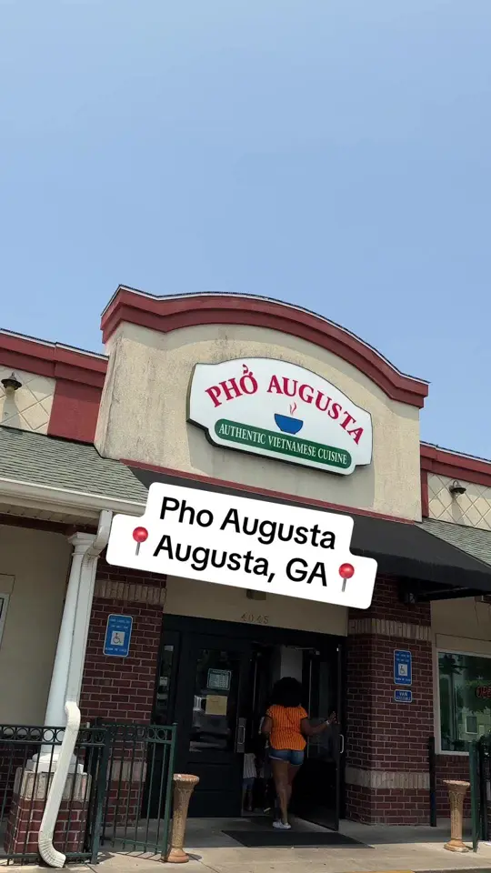 Pho Augusta in Augusta showing food, pho, video by calebpphillips on TikTok