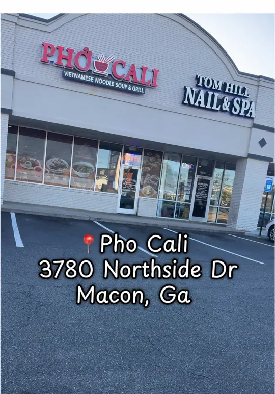 Pho Saigon in Macon showing review, comfort food, pho, video by egyptianqueenb7 on TikTok