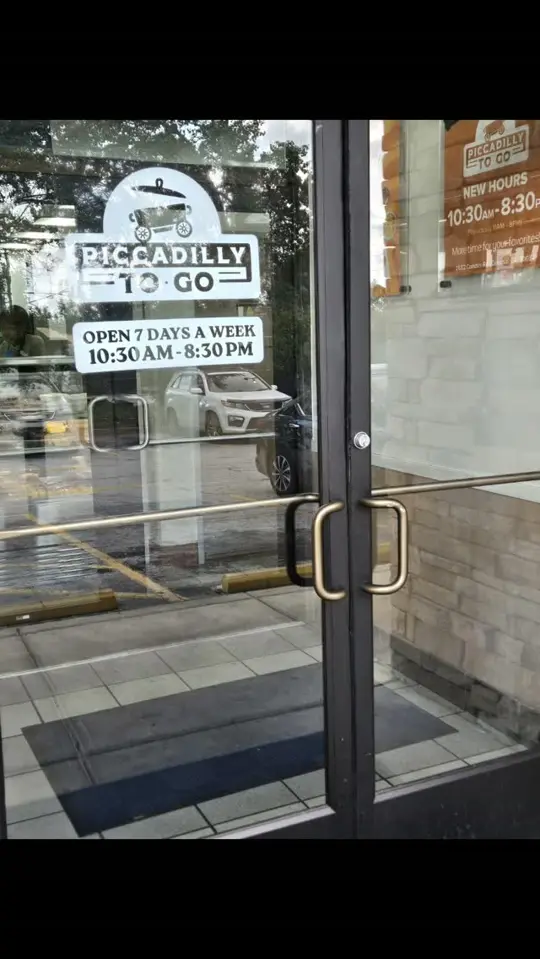 Piccadilly To Go - Candler Road in Decatur showing food review, fried cod, hush puppies, lima beans, mac n cheese, sweet potato souffle, video by Food is My Classroom on Facebook