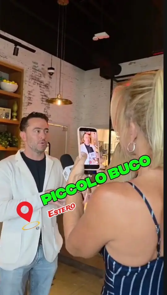 Piccolo Buco by Cooper's Hawk in Tampa showing restaurant visit, interview, contemporary neapolitan-style pizza, video by Krista Fogelsong on Facebook
