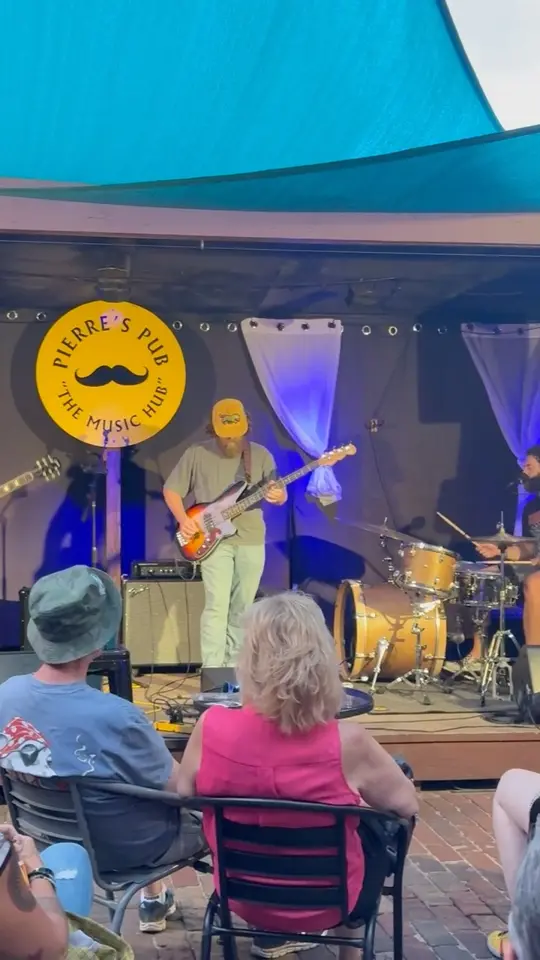 Pierre's Pub in St. Augustine showing live music, fortune child, video by Stuff To Do In St. Augustine on Facebook