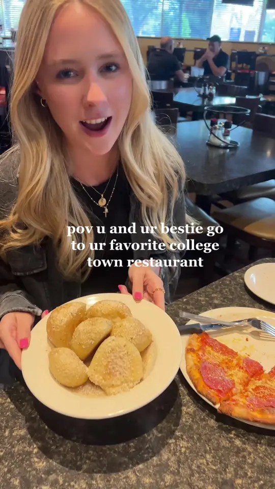 Piesanos Stone Fired Pizza - Bradenton in Bradenton showing food, pizza, pepperoni pizza / food, bread rolls, garlic rolls, video by carinaaswenson on TikTok
