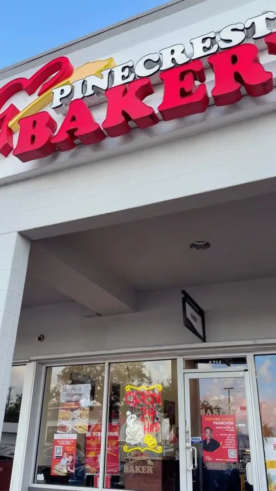 Pinecrest Bakery - Bird Road East in Miami showing coffee, cafecito cubano, pastry, pastelitos, breakfast, lunch, video by Pinecrest Bakery on Facebook