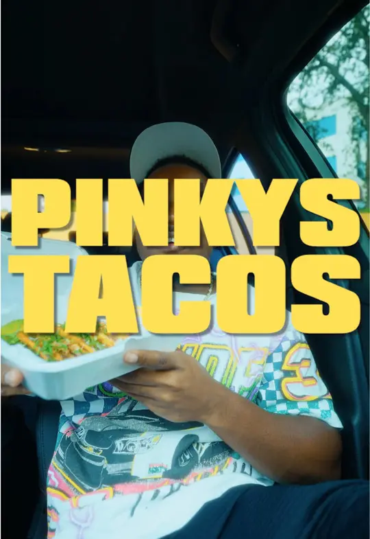 Pinkys Tacos in Fort Lauderdale showing review, tacos, video by brandothefoodie on TikTok