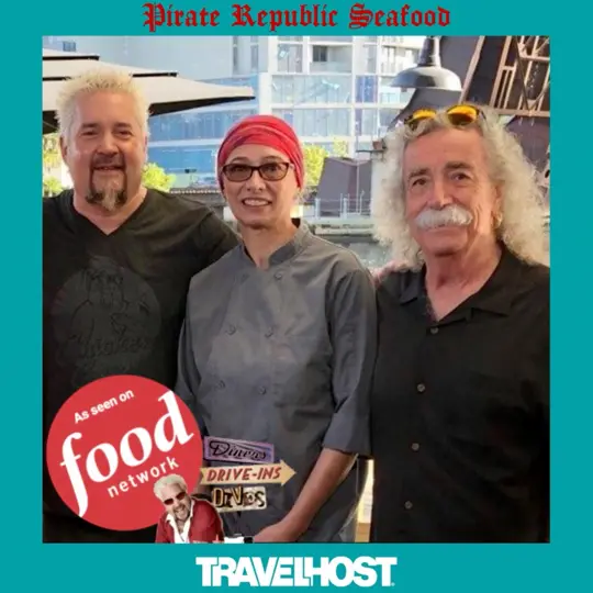Pirate Republic Bar Seafood & Grill in Fort Lauderdale showing review, visit, video by TravelHostFTL on Facebook