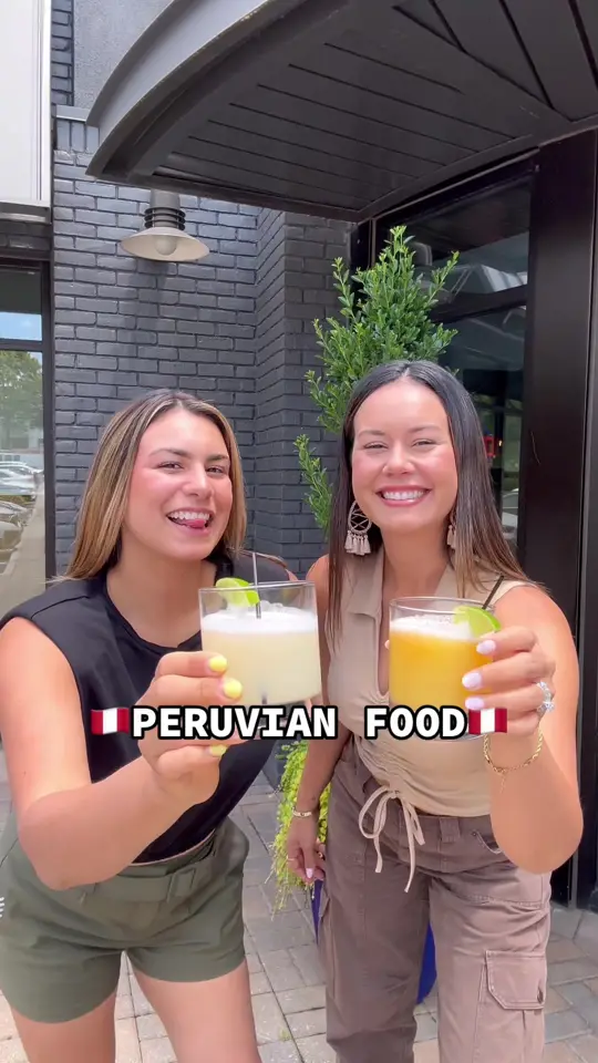 Pisco Latin Kitchen in Sandy Springs showing ceviche, lomo saltado, churrasco, pisco sour, video by thecaroandtina on TikTok