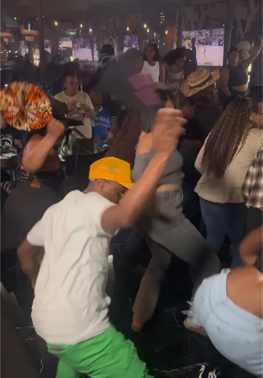 Pizookah Lounge in Kennesaw showing review, visit, atmosphere, event, boots on the ground nights, video by rismonae on TikTok