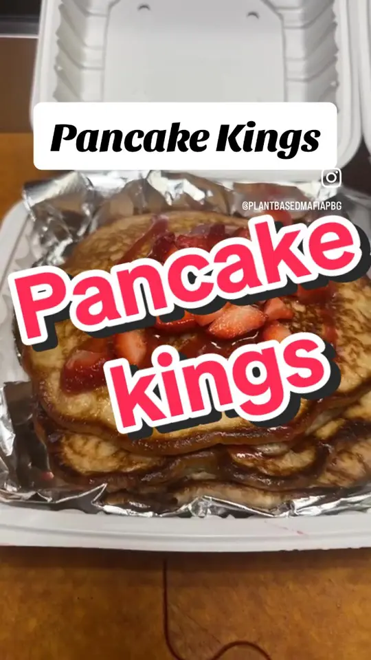  in Florida showing pancake brunch, vegan pancakes, video by plantbasedmafiafl on TikTok