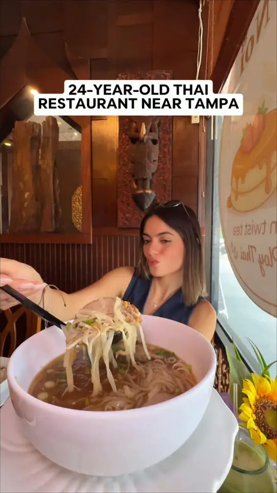 Ploy Thai in Brandon showing restaurant, thai food, video by Food By Tiana on Facebook
