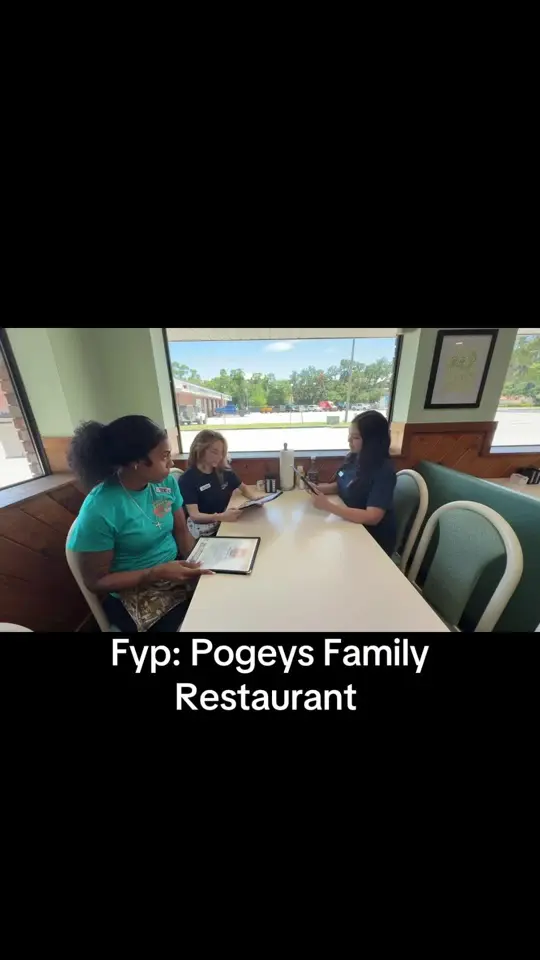 Pogey's Family Restaurant in Okeechobee showing restaurant life, venue post, video by pogeysrestaurant on TikTok