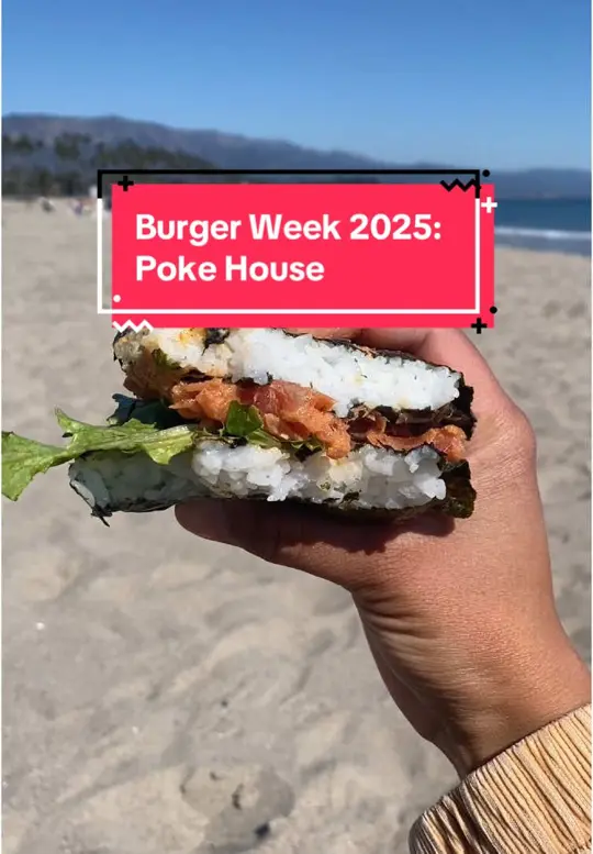 Poke in Athens showing food, spicy tuna slider, video by ai_ishiguro on TikTok