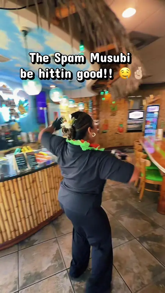 Poke Fin Cocoa Beach in Cocoa Beach showing spam musubi, musubi, video by pokefin.fl on TikTok