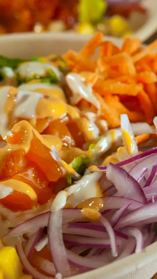 Poke Mahi Naples in Naples showing poke bowl, fresh food, dining, video by Poke Mahi Naples on Facebook