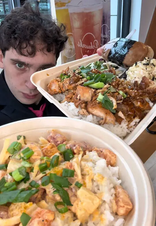 Pokeworks in Peachtree Corners showing visit, poke, video by munchermatt on TikTok