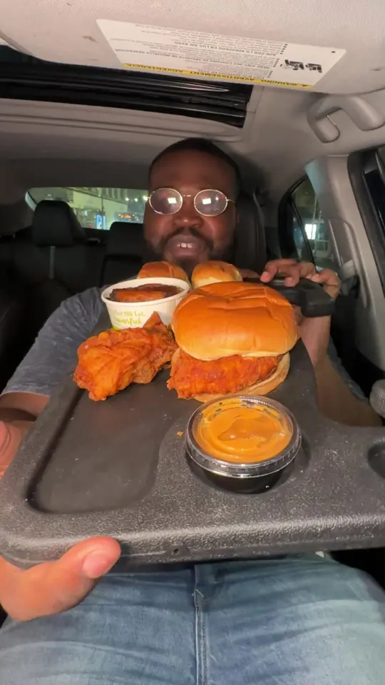 Pollo Campero in Miami showing fried chicken, fast food, food review, video by mostasting on TikTok