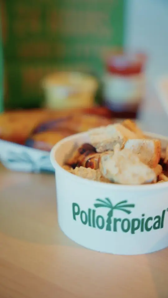 Pollo Tropical in Naples showing food, grilled chicken, video by Pollo Tropical on Facebook