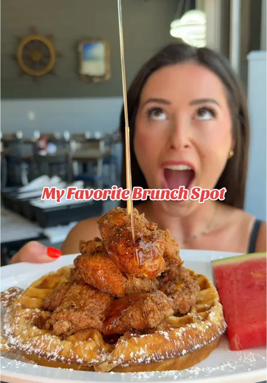 Portside Breakfast & Lunch in West Palm Beach showing brunch, mimosa flight, video by sydney.austinn on TikTok
