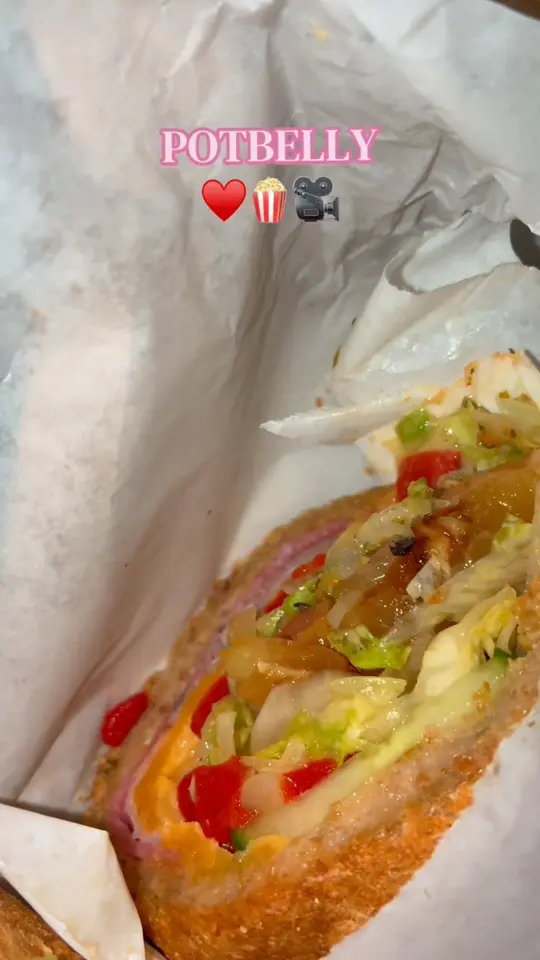 Potbelly Sandwich Works in Tampa showing buy one get one free, sandwich, video by Pretti Brownskin on Facebook