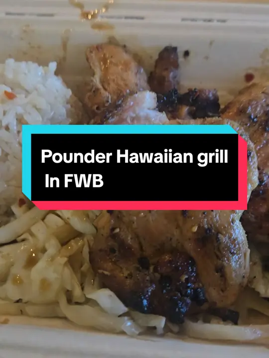 Pounders Hawaiian Grill - Crestview in Crestview showing food, restaurant visit, video by resident_whimsical on TikTok