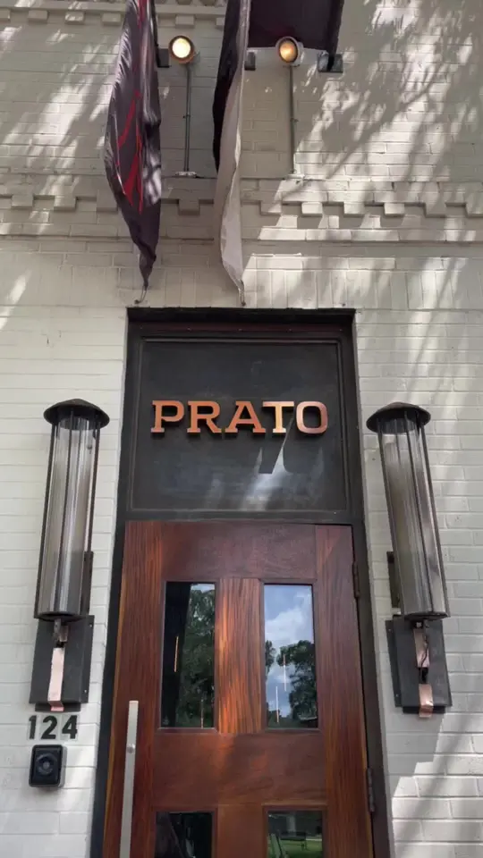 Prato in Orlando showing review, visit, video by 407eats on TikTok