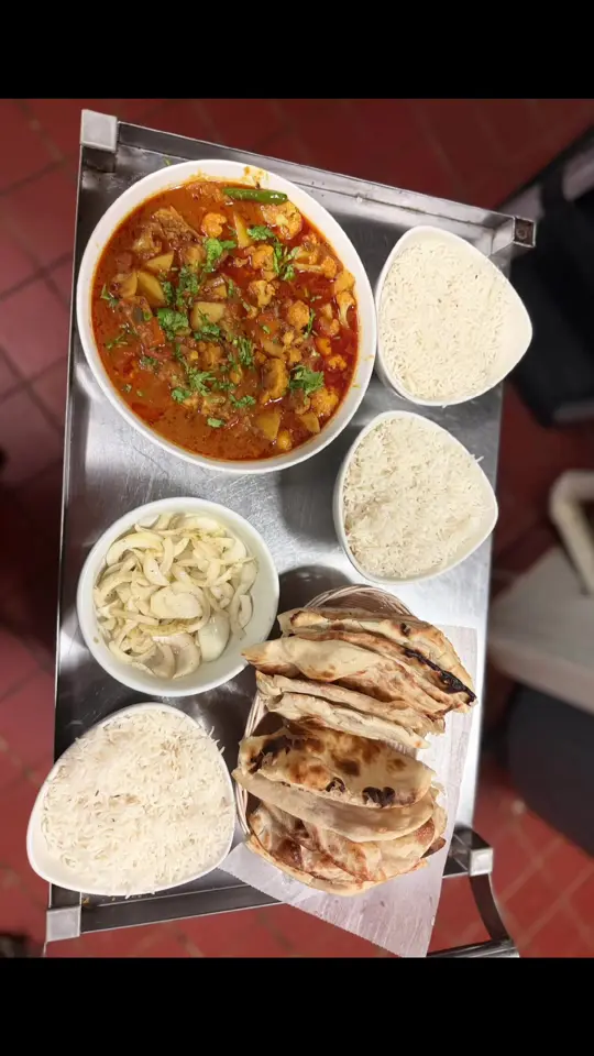 Prince Palace Indian Bistro in Kennesaw showing indian food, video by princepalaceindianbistro on TikTok