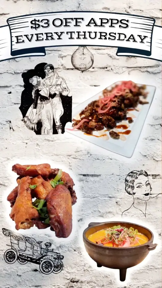 Prohibition Dunedin in Dunedin showing food special, appetizer, video by Prohibition Dunedin on Facebook