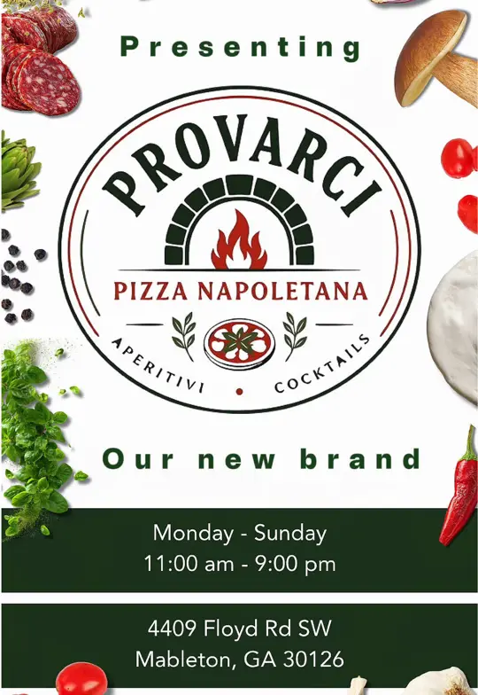 Provarci Pizza Napoletana in Mableton showing review, visit, video by provarcisilvercomettrail on TikTok
