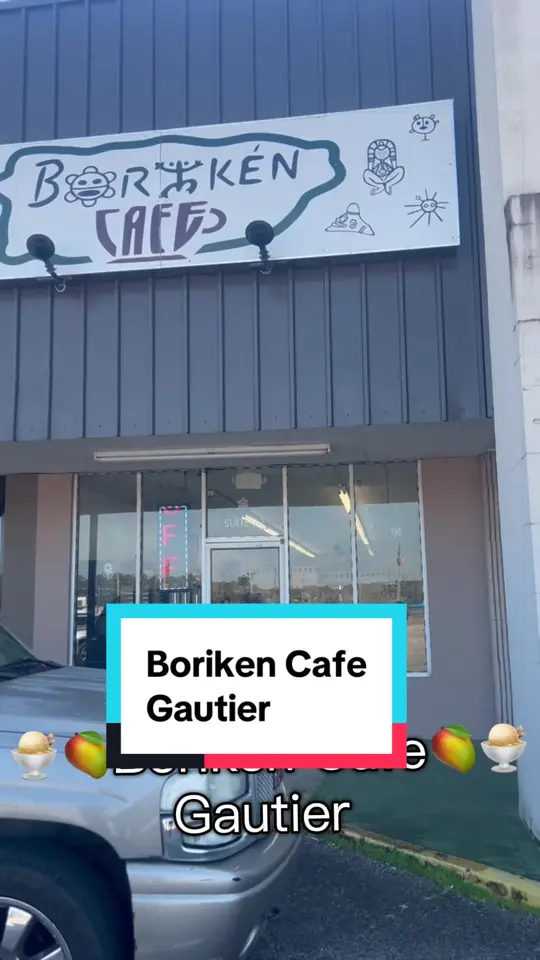 Puerto Rican Spice Restaurant in North Port showing review, boriken cafe, puerto rican flavors, classic sandwiches, video by girliesonthegulf on TikTok