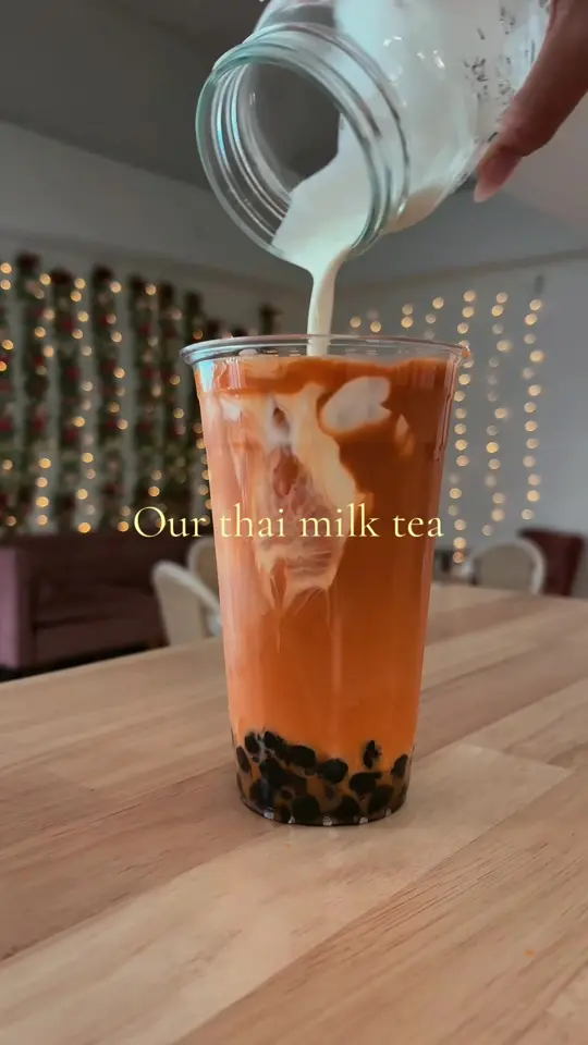 Punta Gorda Coffee & Tea in Punta Gorda showing drink, thai tea, video by bubblesbobaandicecream on TikTok