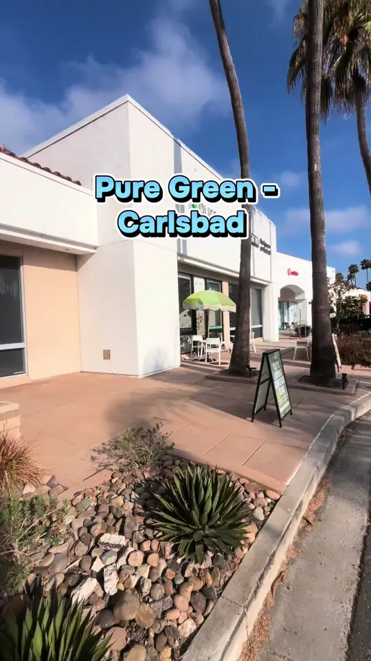 Pure Green in Cape Coral showing visit, restaurant, video by alliegunz on TikTok