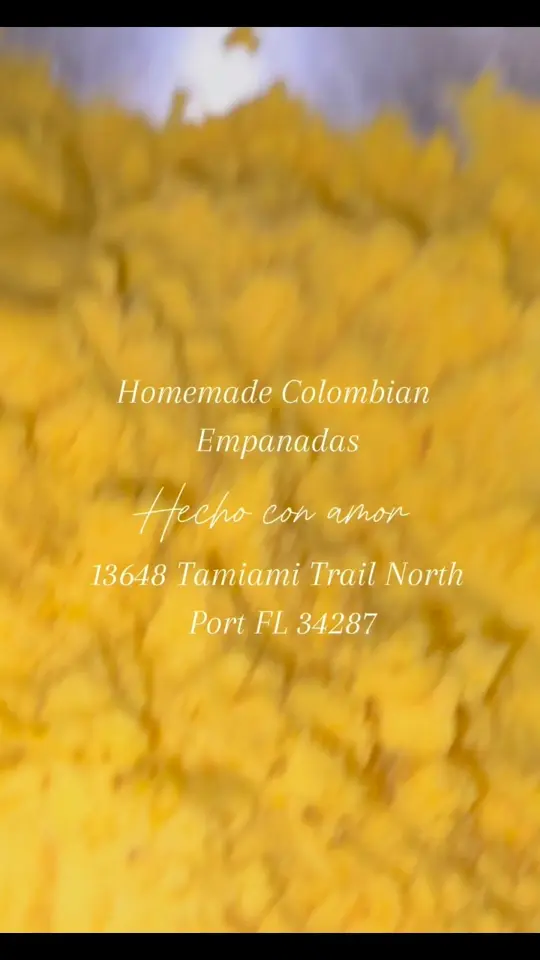 Que Rico Colombian Flavors in North Port showing food, empanadas, video by Que Rico Colombian Flavors North Port on Facebook