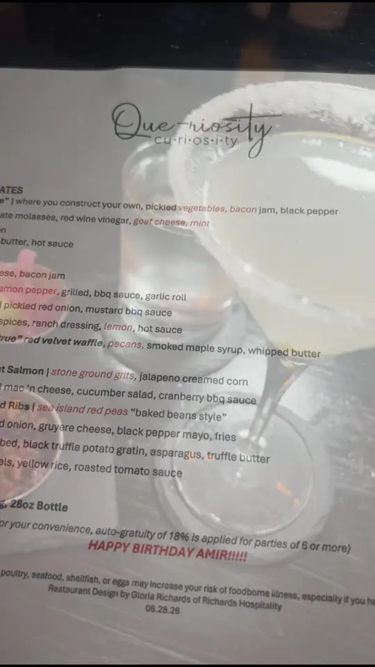 Que-Riosity in McDonough showing bar visit, customer service, video by premier424 on TikTok