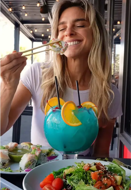 RA Sushi - Plantation in Plantation showing sushi, cocktails, video by rasushibar on TikTok