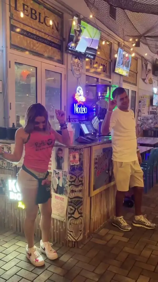 Rafiki Tiki Bar & Grill in Riviera Beach showing visit, atmosphere, video by rafiki.tiki2 on TikTok
