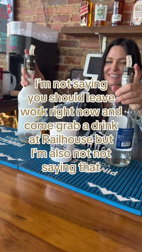 RailHouse Tavern in Cordele showing drinks, grab a drink, video by railhousetavern on TikTok