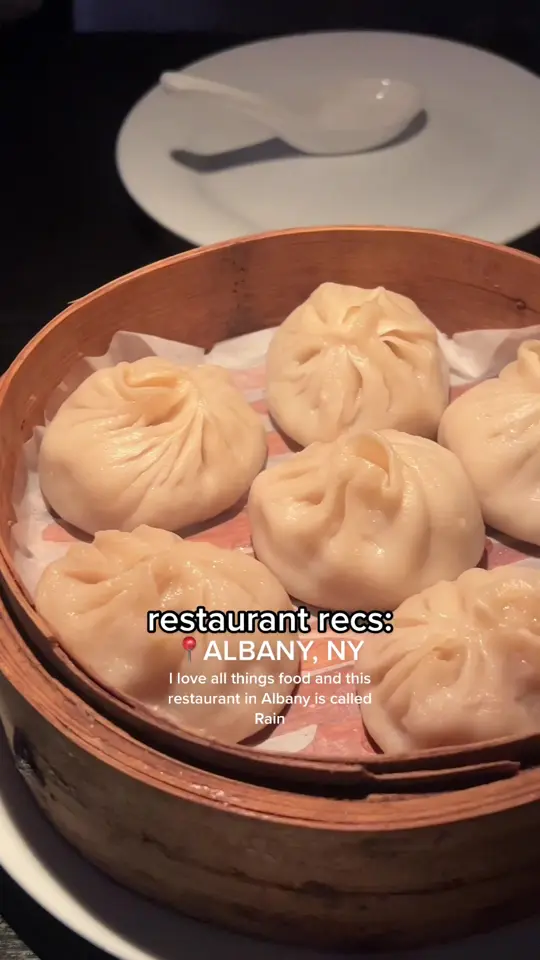 Rain Modern Chinese in Albany showing food, beef noodles, video by zaravelez_ on TikTok