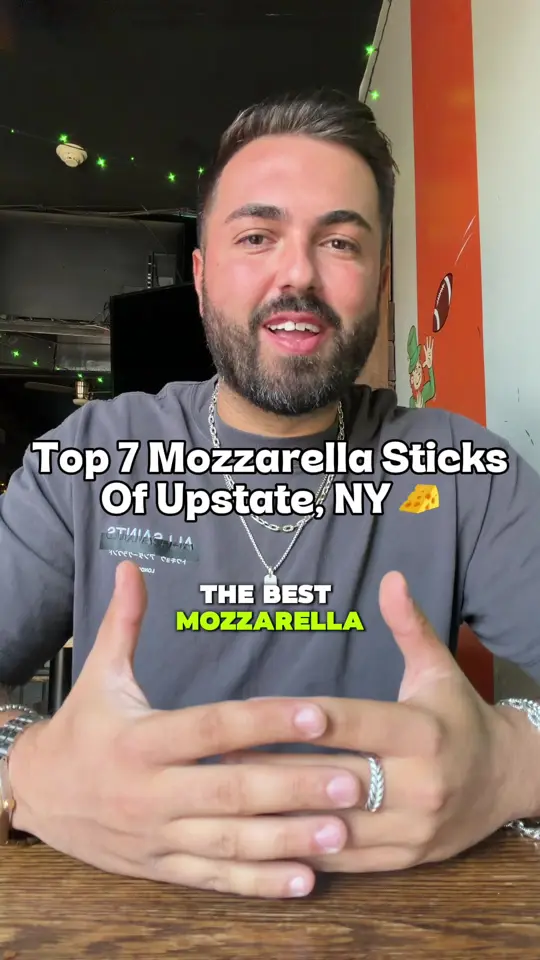 Ralph's Tavern in Albany showing food, mozzarella sticks, review, video by domcreviews on TikTok