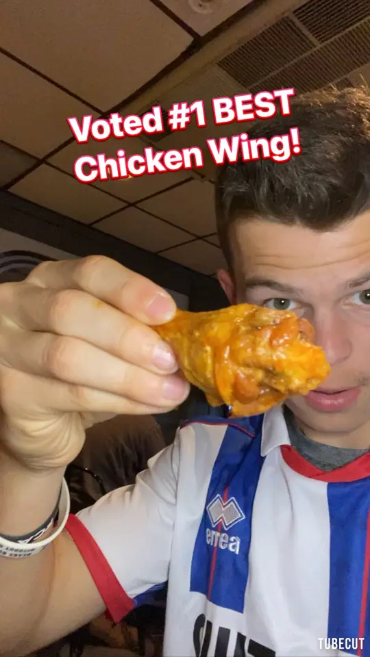Ralph's Tavern in Albany showing food review, chicken wings, restaurant visit, video by Austin Johns on Facebook