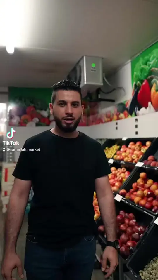  in Florida showing food, bakery items, video by Ramallah Market on Facebook