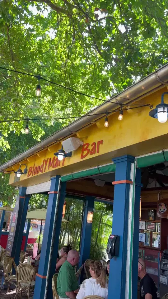 Rams Head Southernmost in Key West showing cocktail, bloody mary, video by experiencekeywest on TikTok