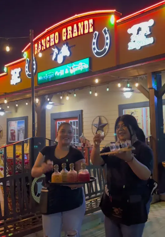 Rancho Grande Mexican Grill & Cantina in Thomasville showing event, 2-4-1 margaritas, live music, video by ranchograndemxgrill on TikTok